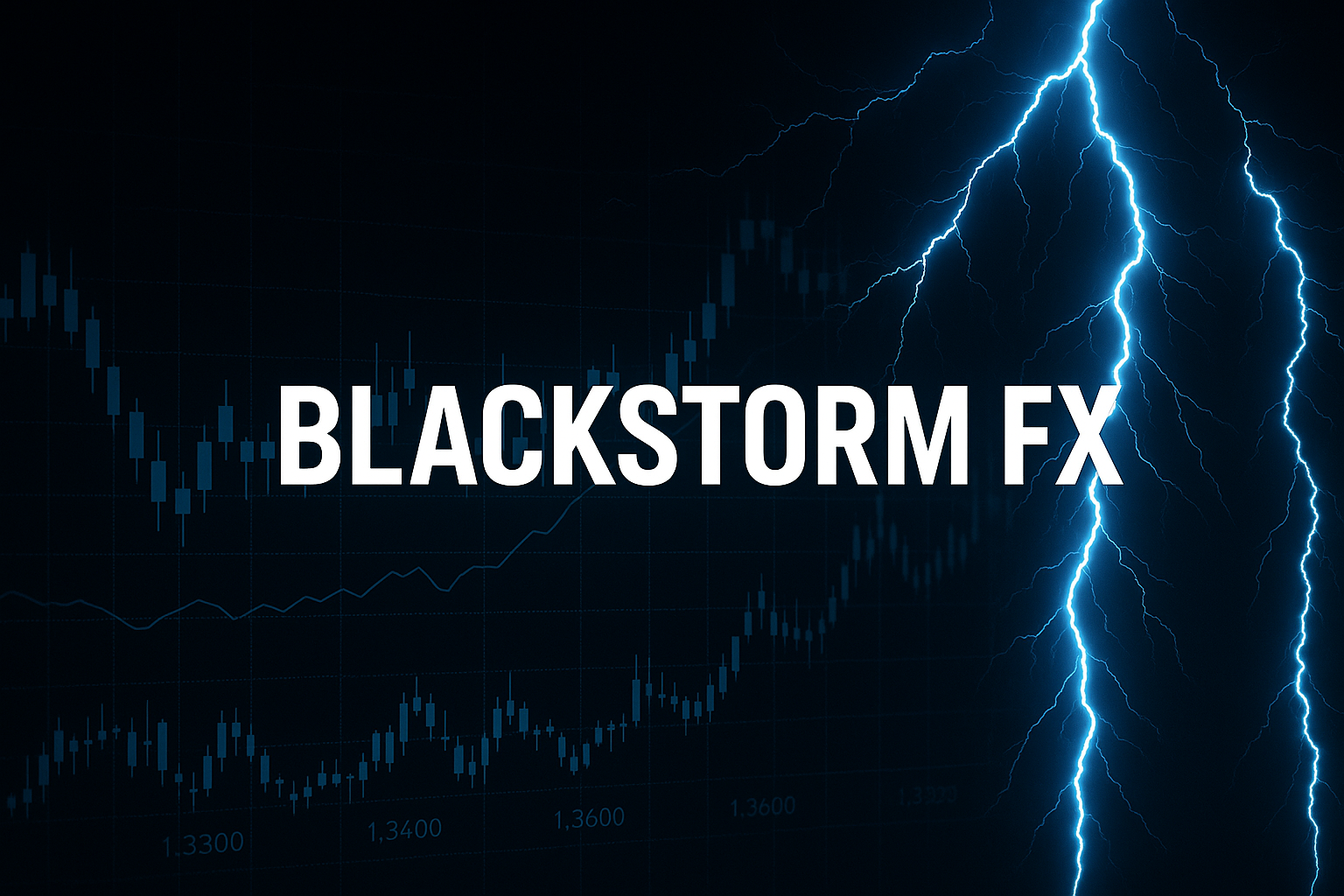 BLACKSTORM FX SFONDO NERO, GRAFICI E SAETTE